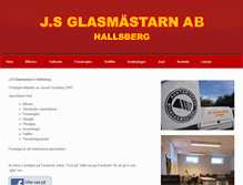 Tablet Screenshot of jsglas.se